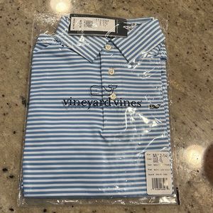 NWT Boys Vineyard Vines Performance Polo M (12-14)